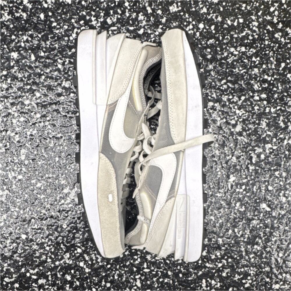 Nike Waffle One Men's Low Top Lace Up Colorblock Sneakers DC2533-102
